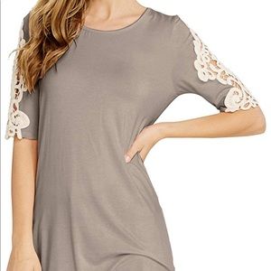 ⚡️SALE⚡️Casual Lace Sleeve Summer Tunic